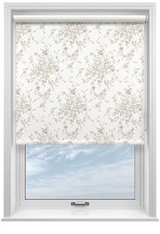 Shabby Chic by Rachel Ashwell Garden Floral (Blackout), Warm Natural - Twist&Fit Roller Blind